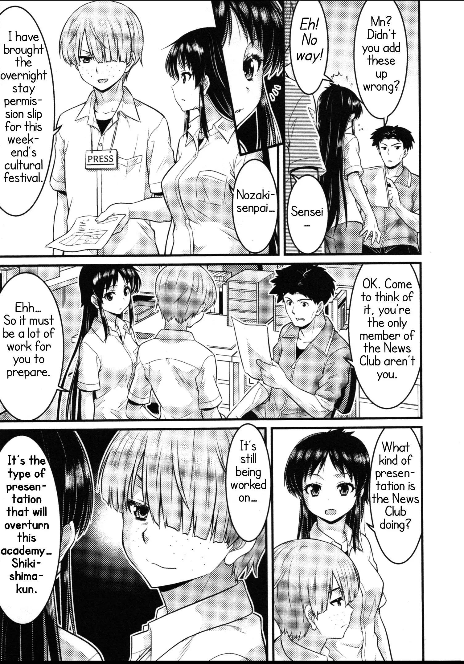 Daily Life In Ts School - Vol.5 Chapter 18: Anticipating The Festival