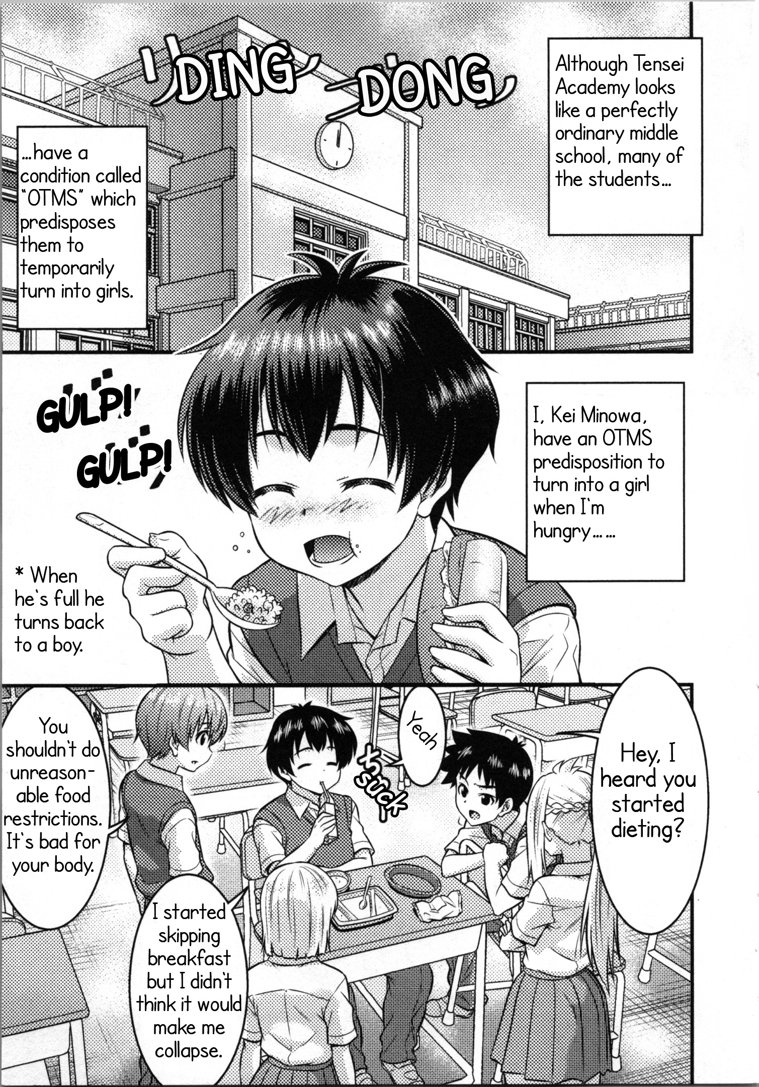 Daily Life In Ts School - Vol.2 Chapter 7: The Way To A Maiden's Heart Is Through Her Stomach