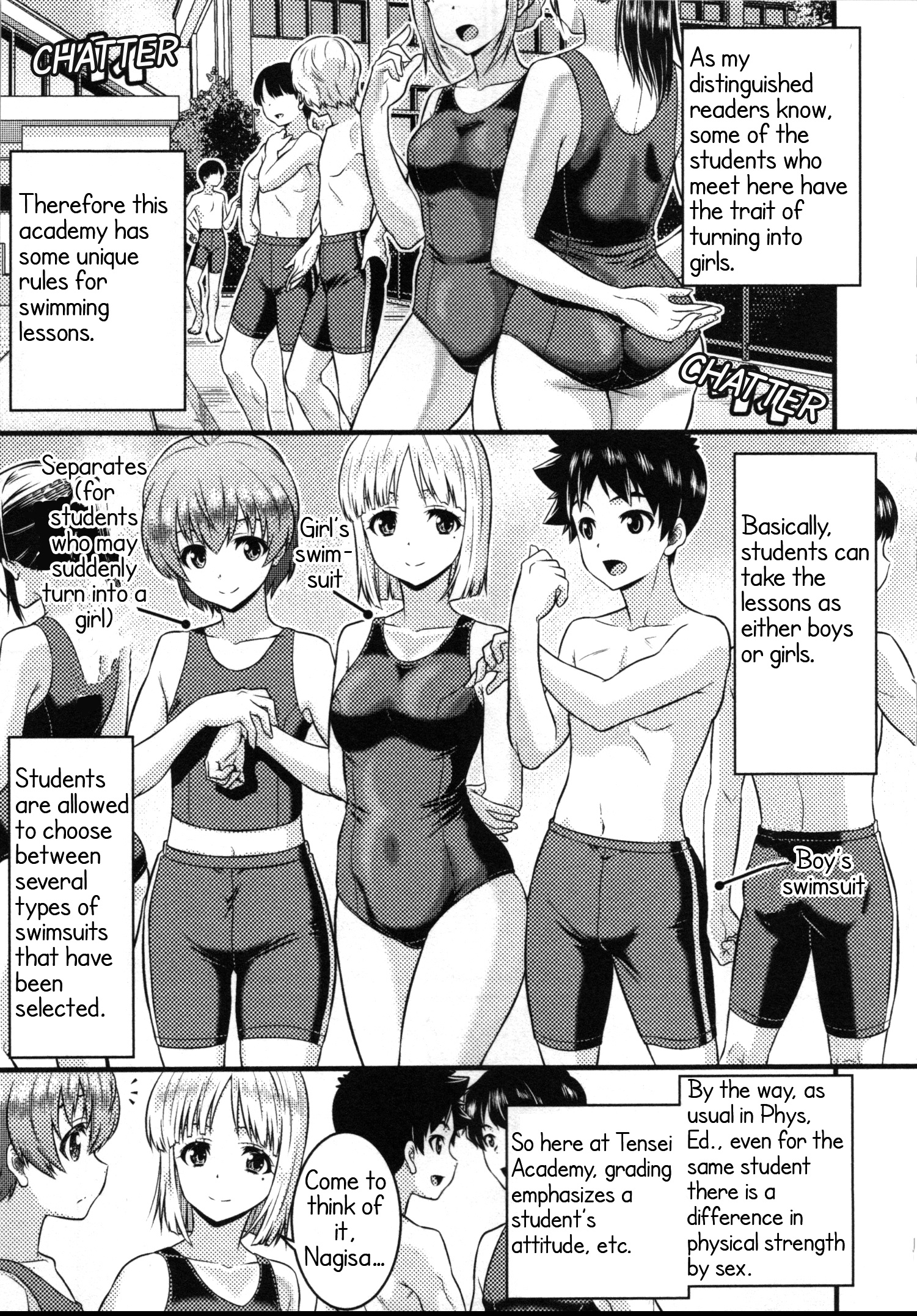 Daily Life In Ts School - Vol.3 Chapter 11: Summer Jealousy