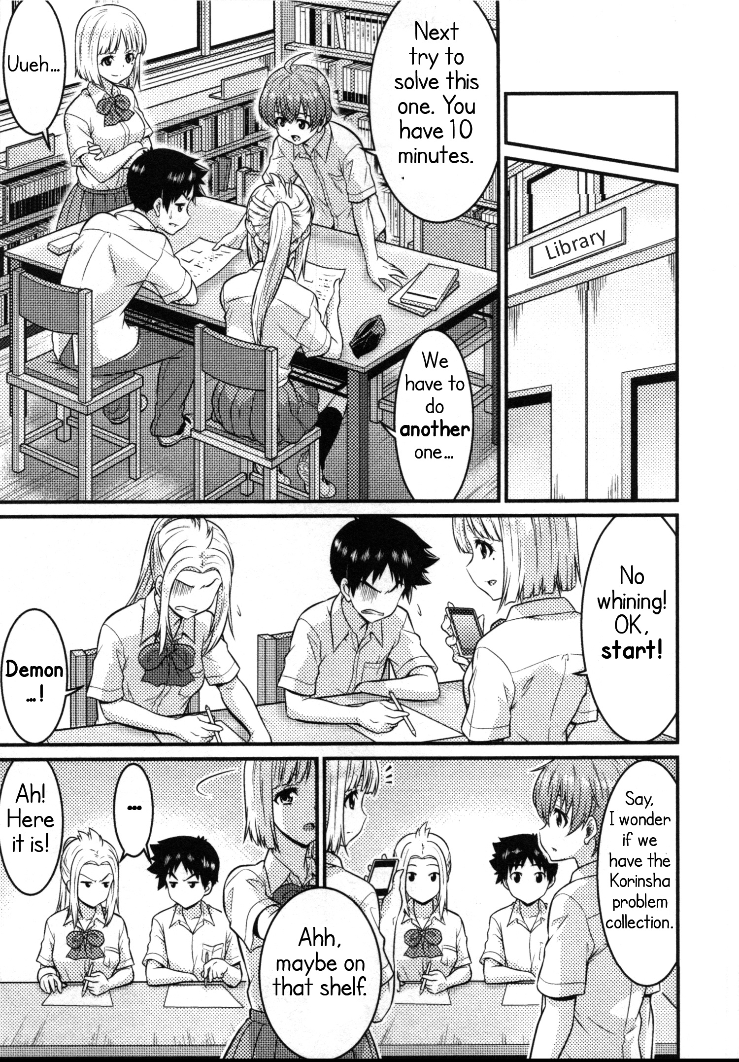 Daily Life In Ts School - Vol.3 Chapter 10: I Absolutely Can’t Fail The Final Exams