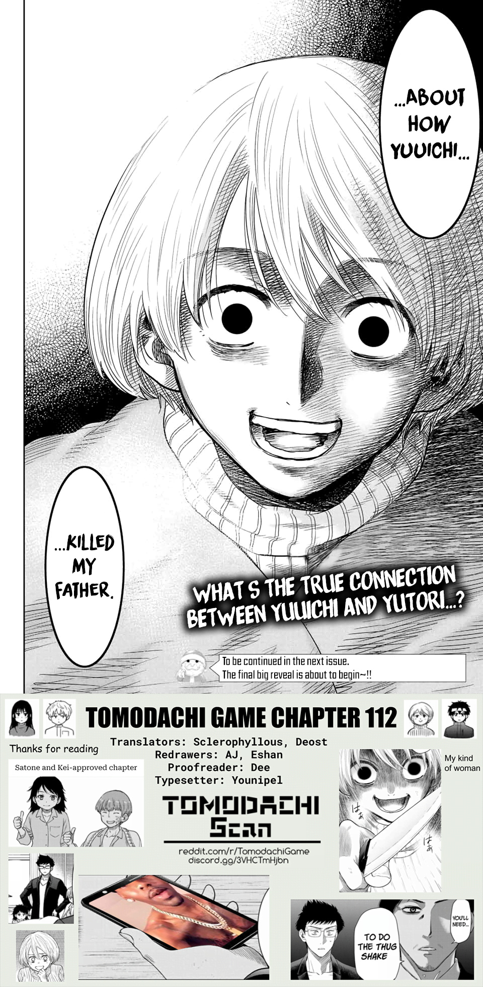 Tomodachi Game - Chapter 112: The Concluding Vote