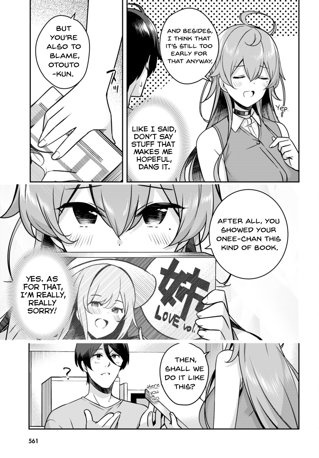 I Suddenly Have An "Older" Sister! - Vol.2 Chapter 12: Suddenly I Got Delivered