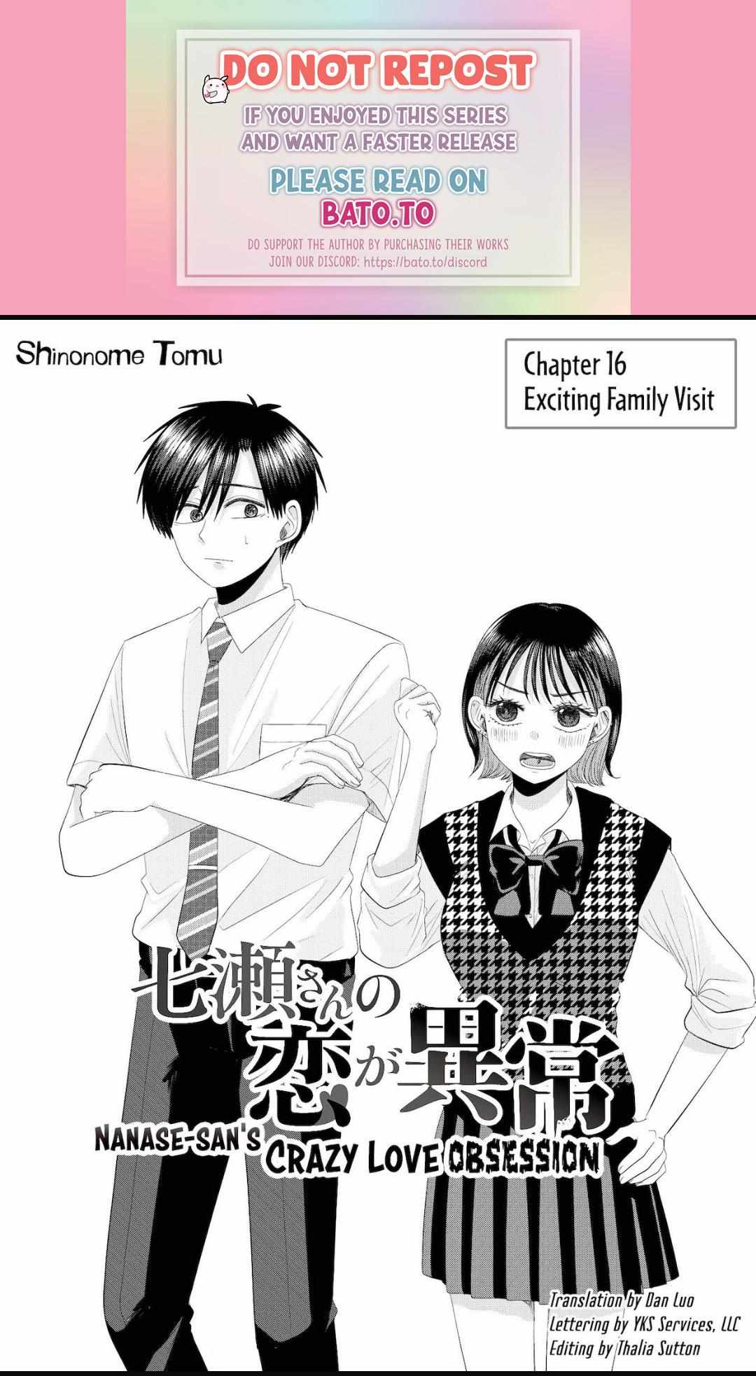 Nanase-San's Crazy Love Obsession - Chapter 16