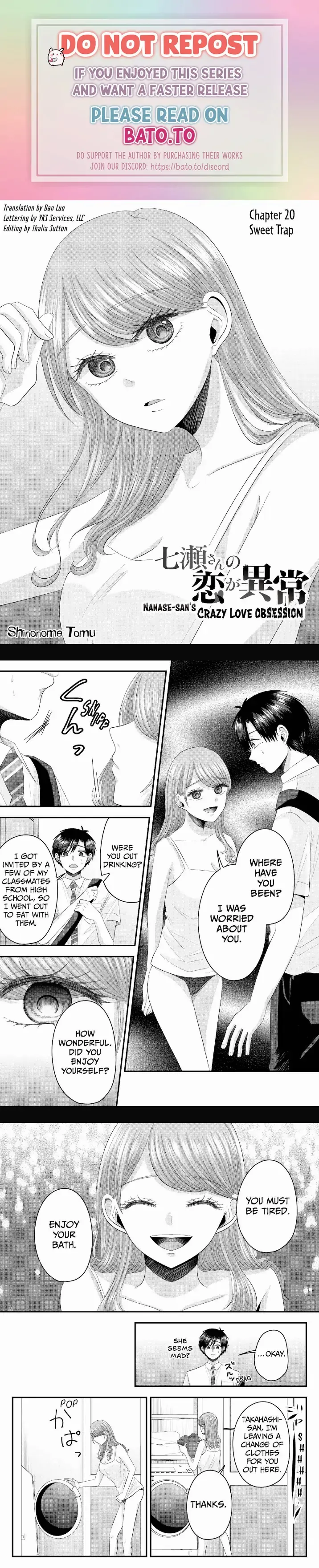 Nanase-San's Crazy Love Obsession - Chapter 20