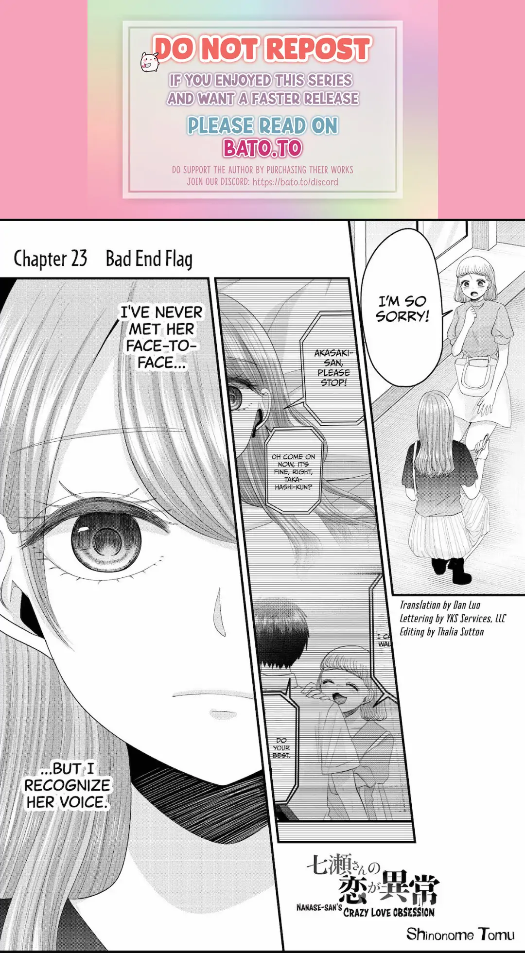 Nanase-San's Crazy Love Obsession - Chapter 23