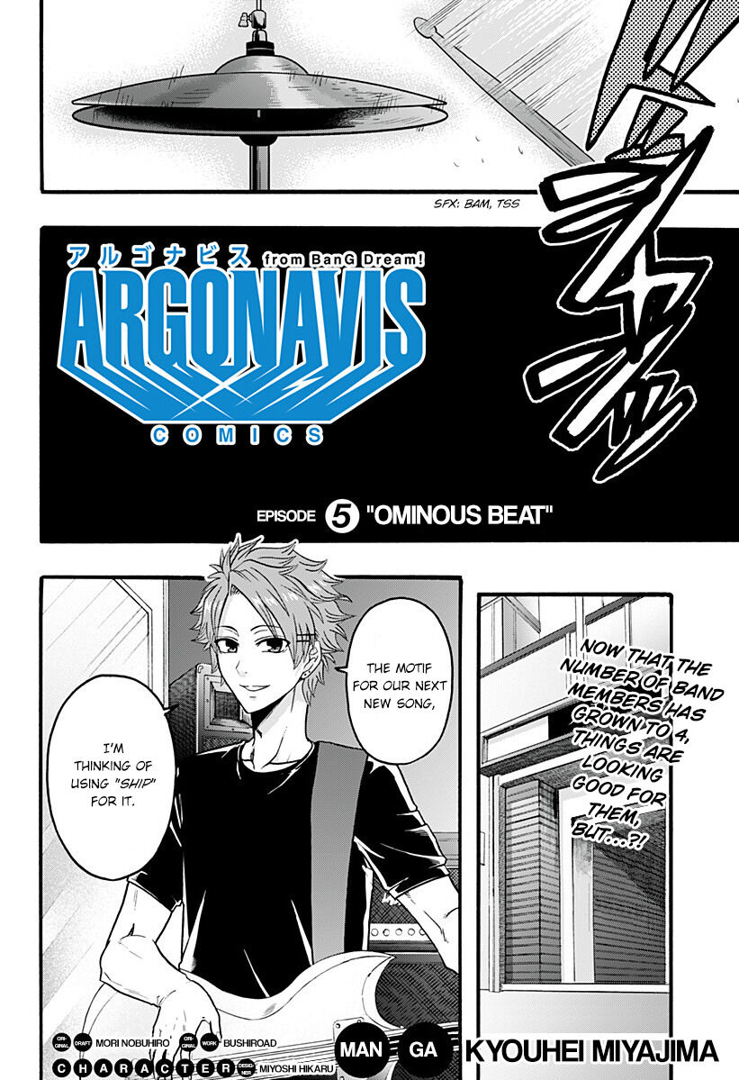 Argonavis From Bang Dream! Comics - Chapter 5 : Ominous Beat