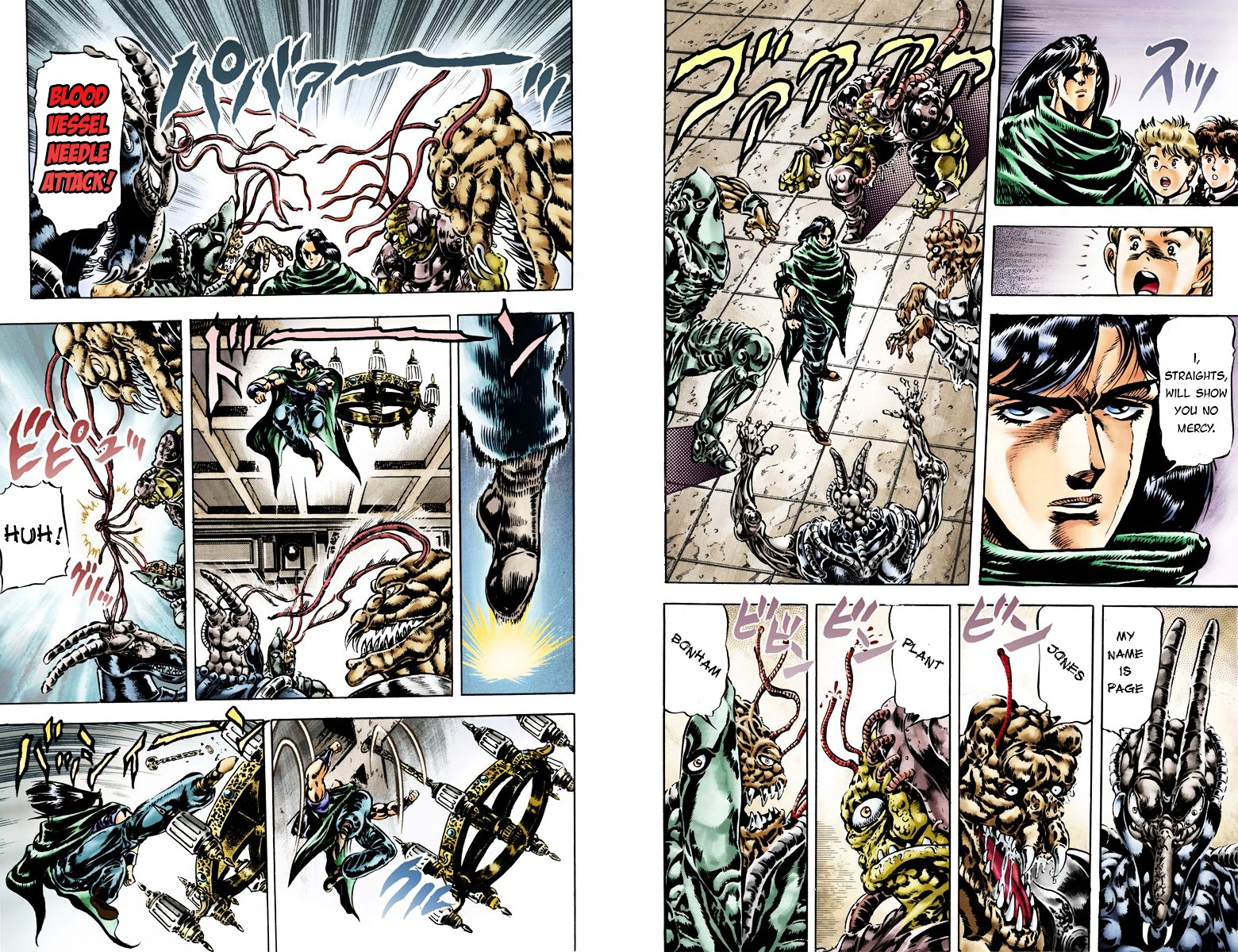 Phantom Blood - Vol.5 Chapter 39 V2 : Blood Battle! Jojo Vs. Dio (Official Color Scans)