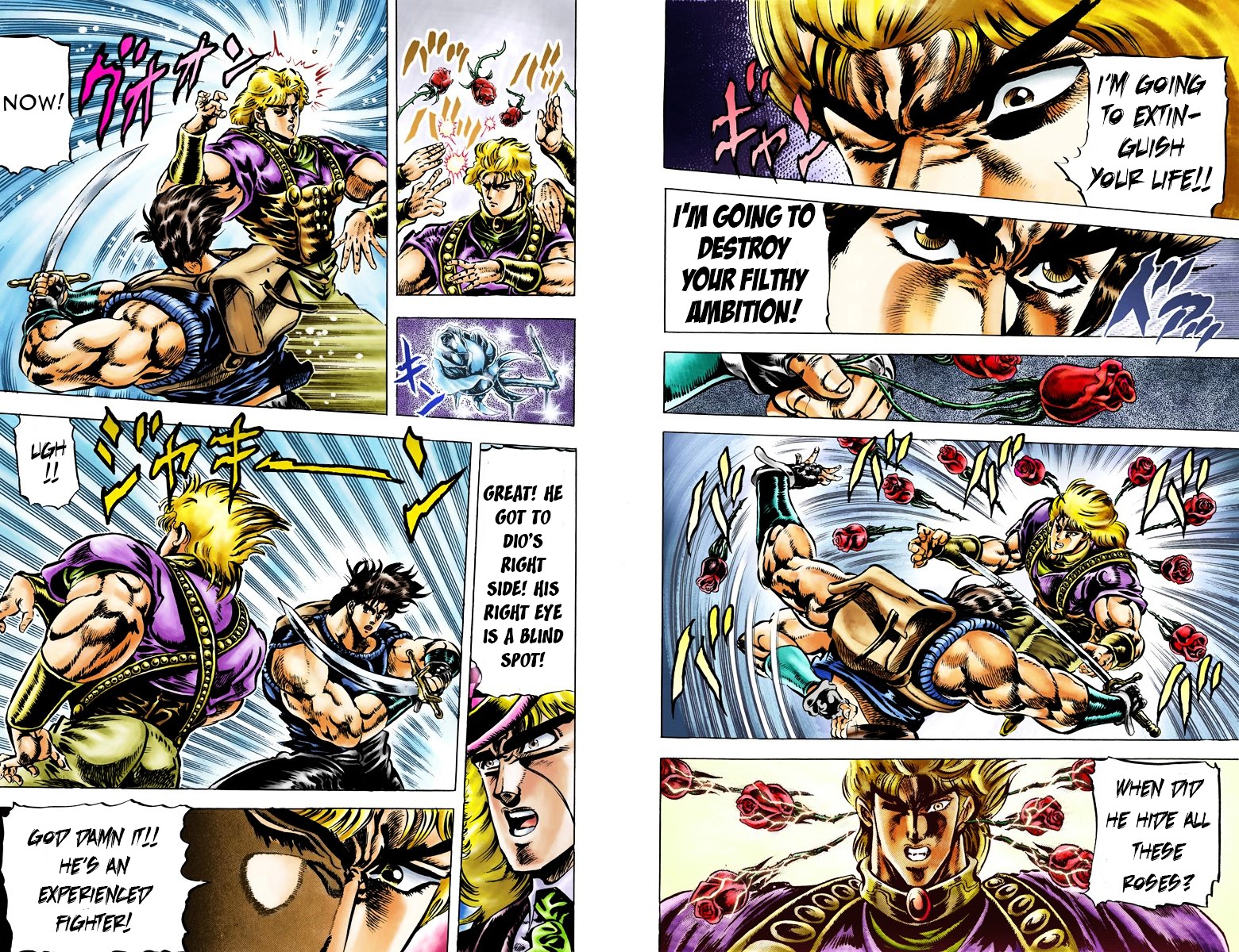 Phantom Blood - Vol.5 Chapter 39 V2 : Blood Battle! Jojo Vs. Dio (Official Color Scans)