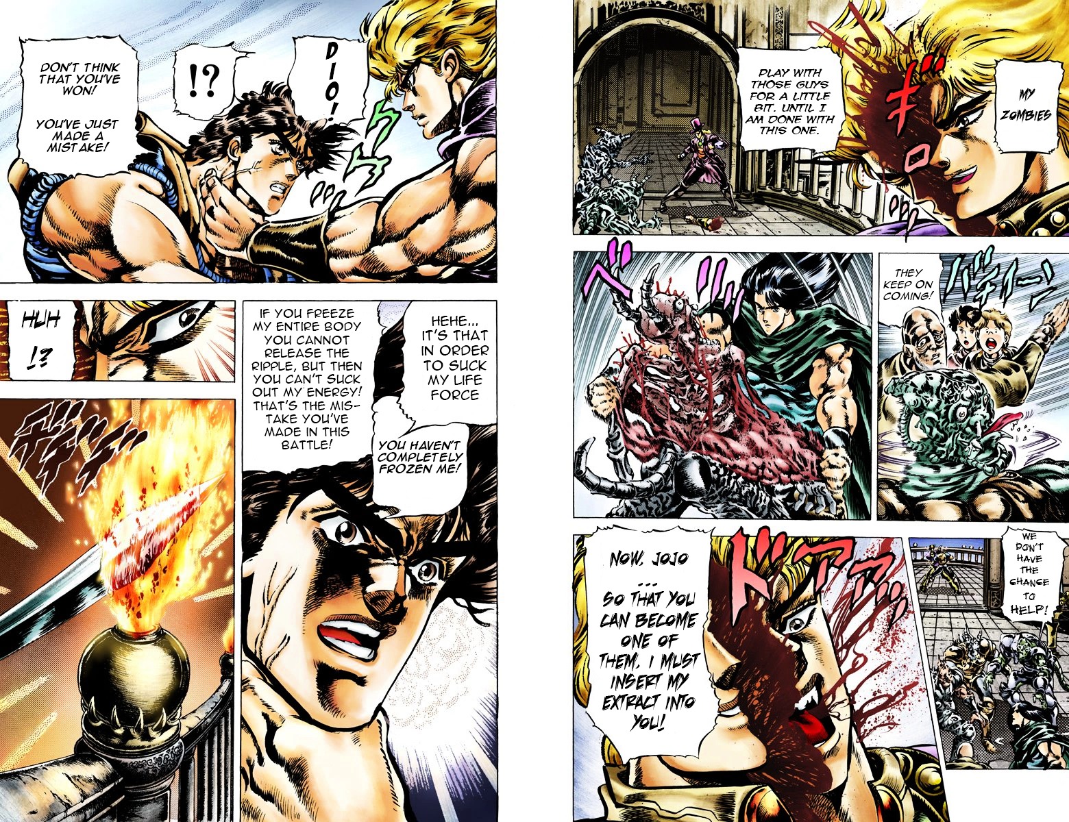 Phantom Blood - Vol.5 Chapter 40 V2 : Fire And Ice (Official Color Scans)