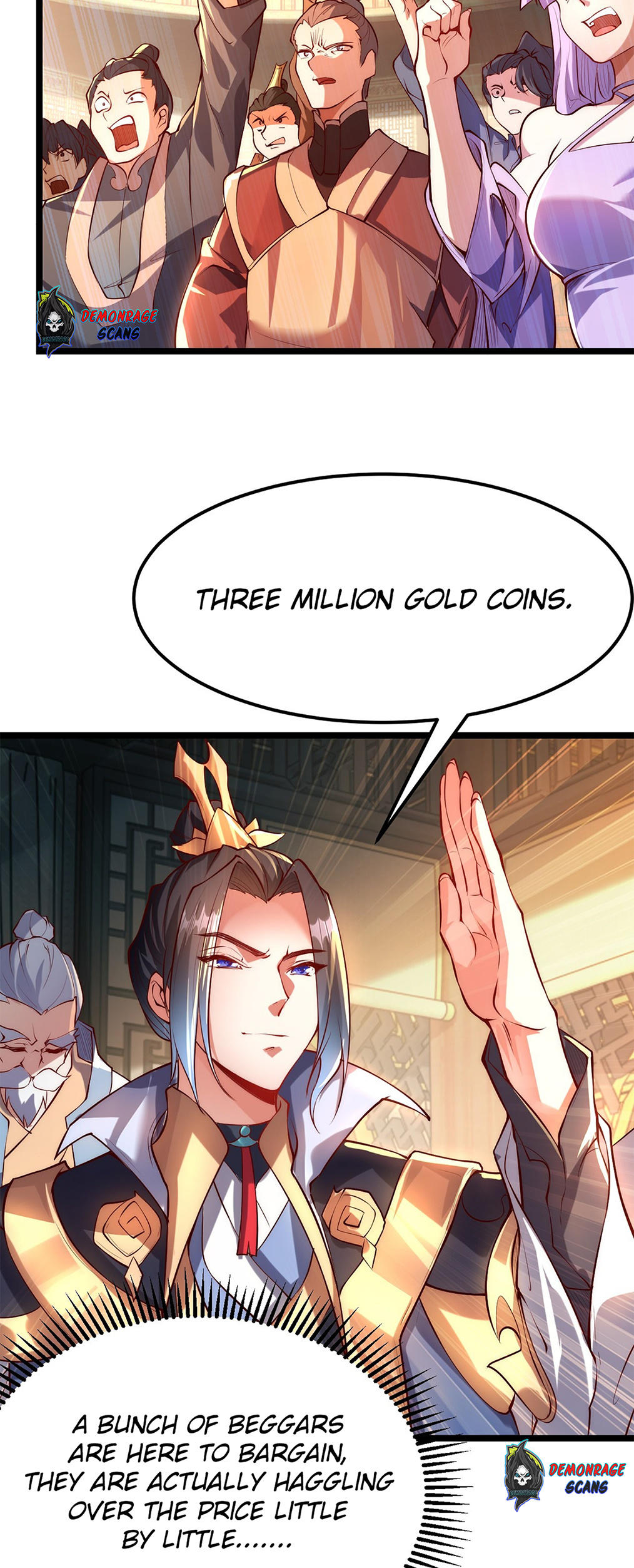 I Scared The Divine Lord As I Handed Over The Ancient Immortal Pill - Chapter 1: Million Gold Cabbage