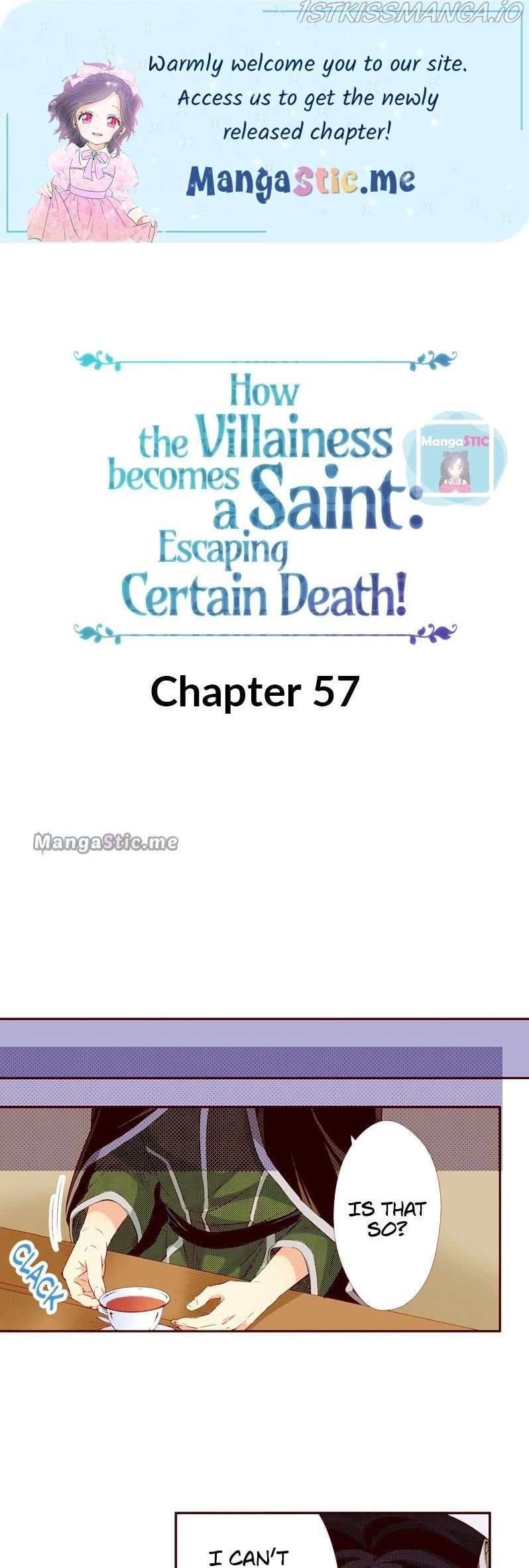 How The Villainess Becomes A Saint: Escaping Certain Death! - Chapter 57