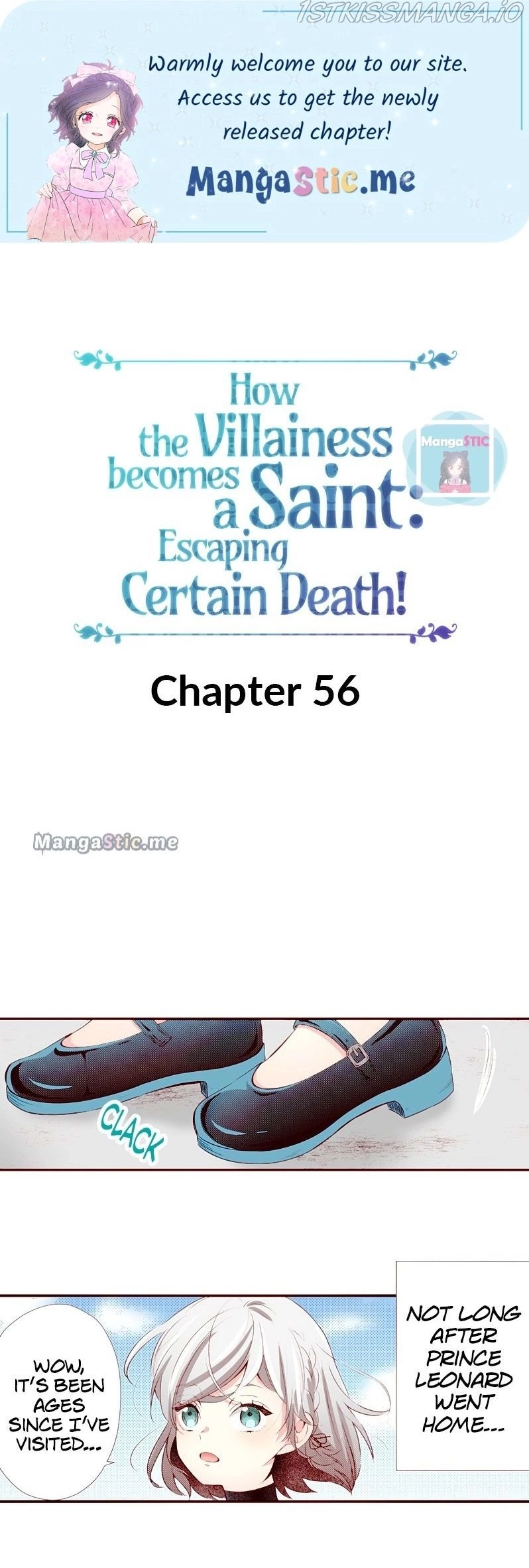 How The Villainess Becomes A Saint: Escaping Certain Death! - Chapter 56