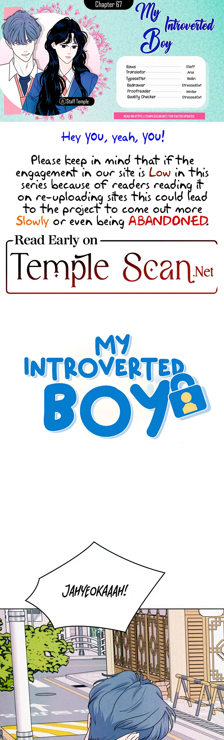 My Introverted Boy - Chapter 67