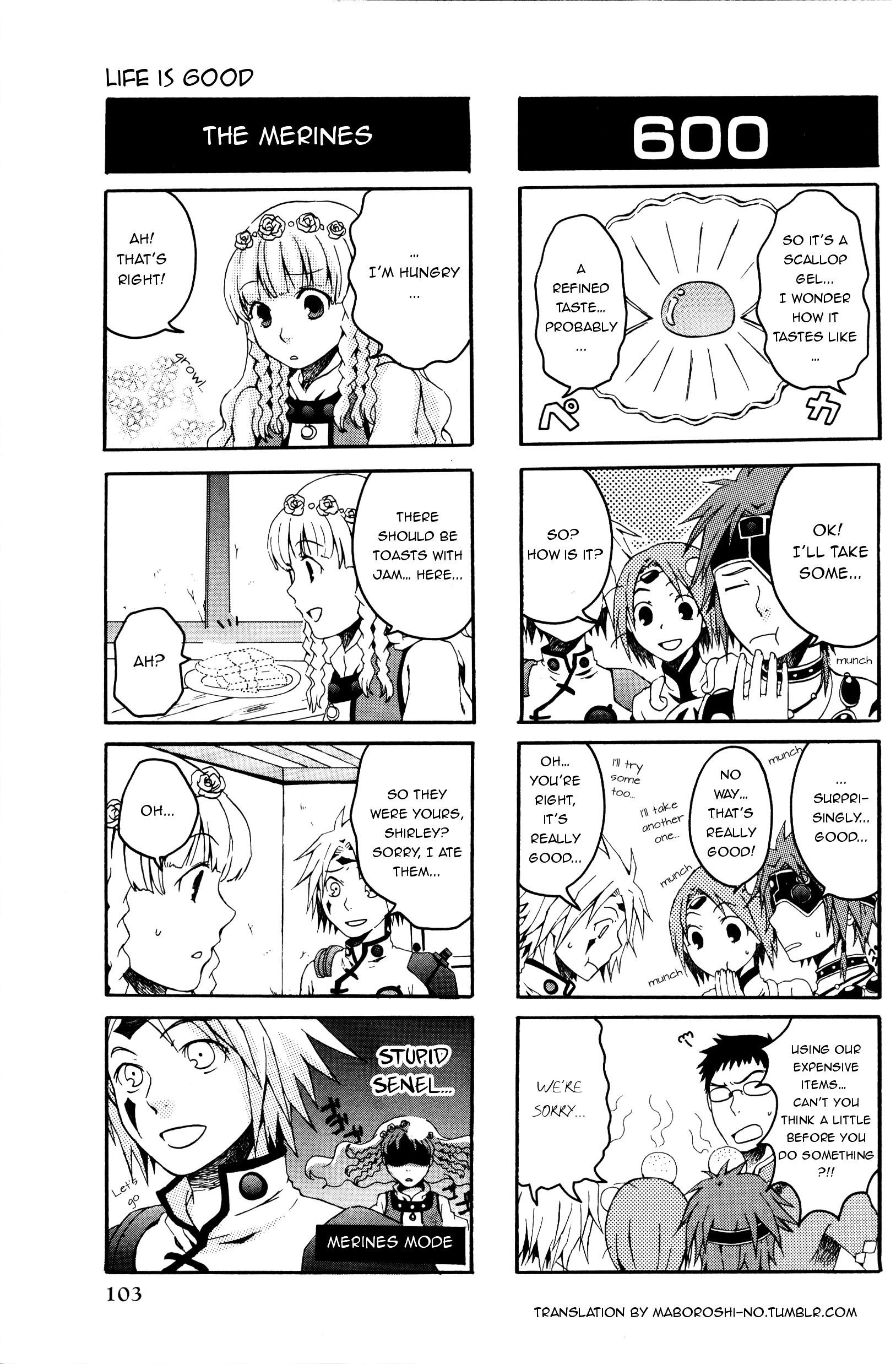 Tales Of Legendia 4 Koma Kings - Vol.1 Chapter 17 : Life Is Good.