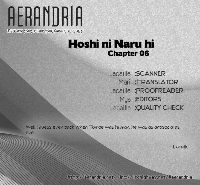 Hoshi Ni Naru Hi - Vol.1 Chapter 6 : Camelia Cage