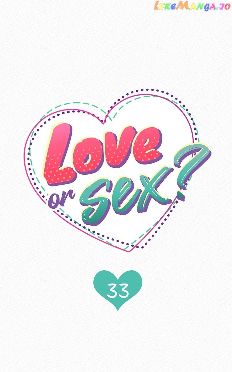 Love Or S.e.x? - Chapter 33