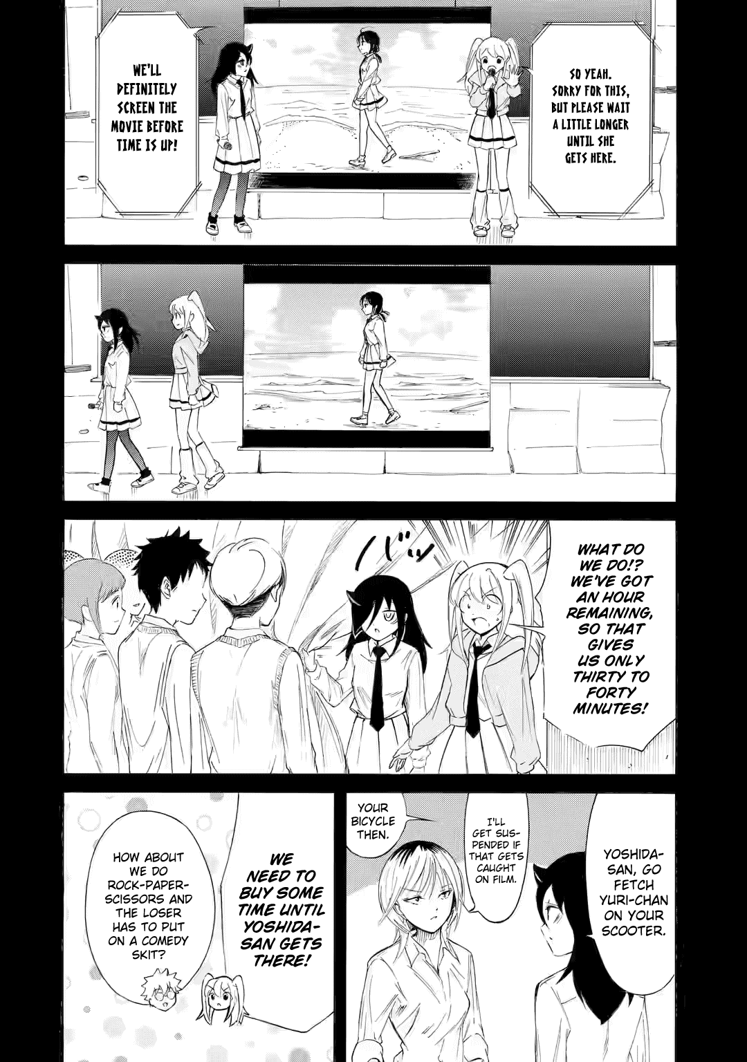 It's Not My Fault That I'm Not Popular! - Chapter 224.2: Since I'm Not Popular, The First Day Of The School Festival Comes To An End (Part 2)