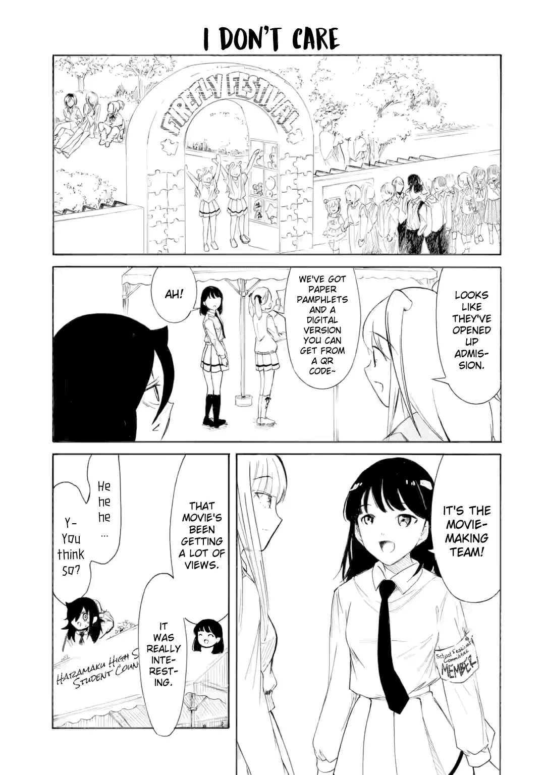 It's Not My Fault That I'm Not Popular! - Chapter 226.2: Since I'm Not Popular, It's Day 2 Of The School Festival (Part 2)