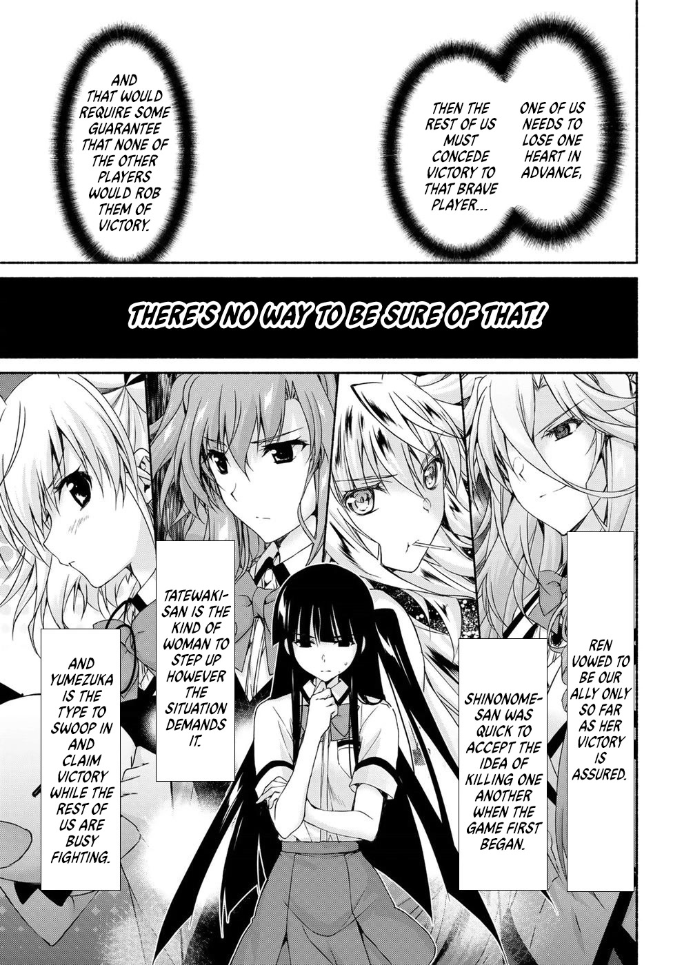 Ren'ai Harem Game Shuuryou No Aga Kuru Koro Ni - Chapter 12: A Game Of Betrayal