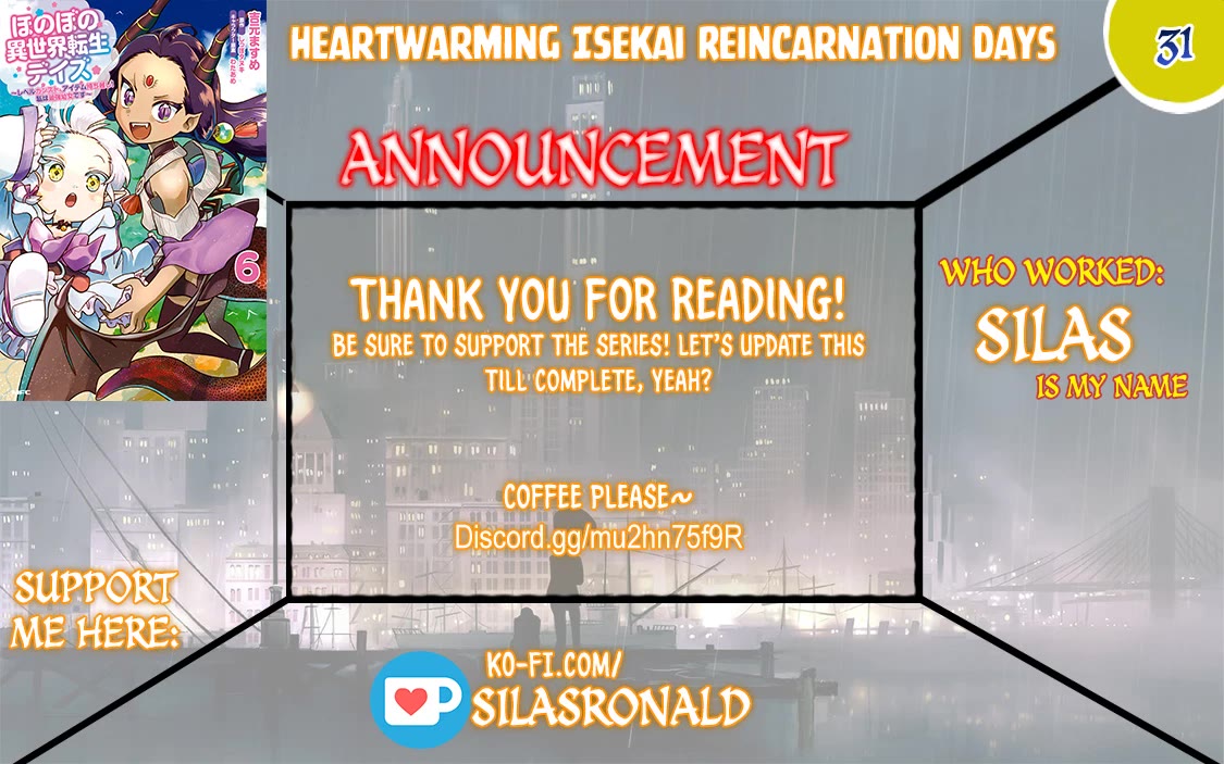 Heartwarming Isekai Reincarnation Days ~Level Max, Item Carryover! I'm The Strongest Little Girl~ - Chapter 31