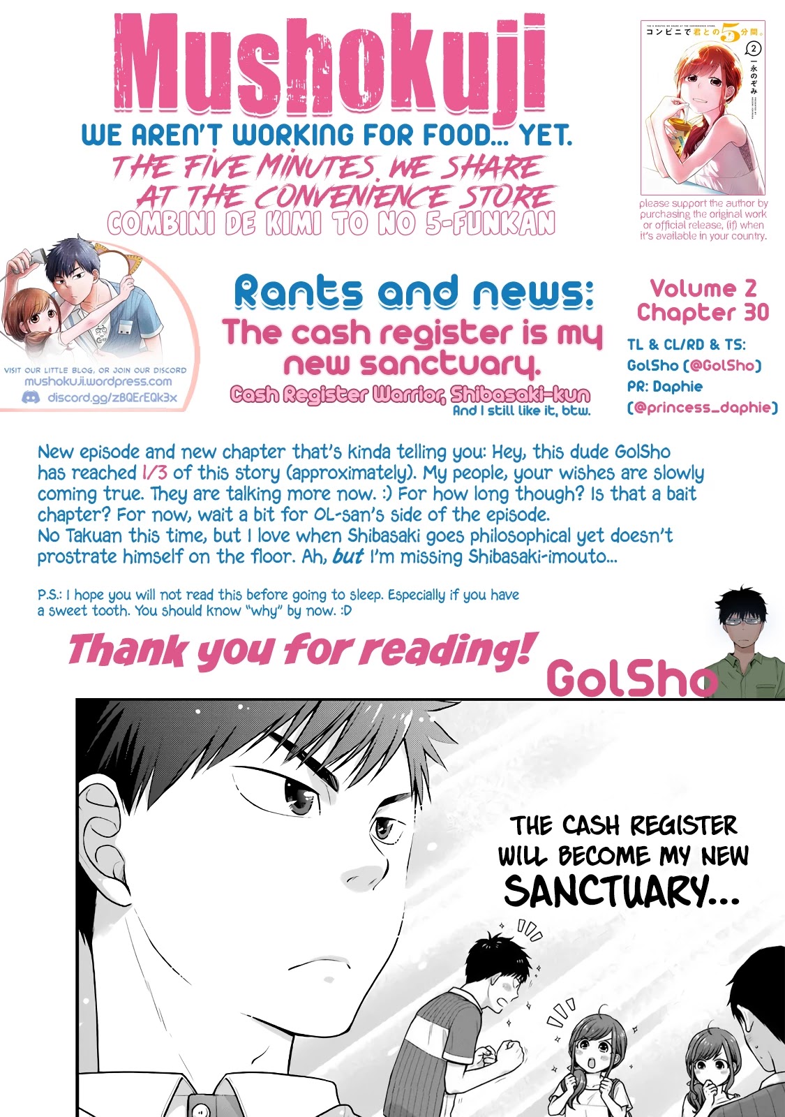 5 Minutes With You At A Convenience Store - Chapter 30