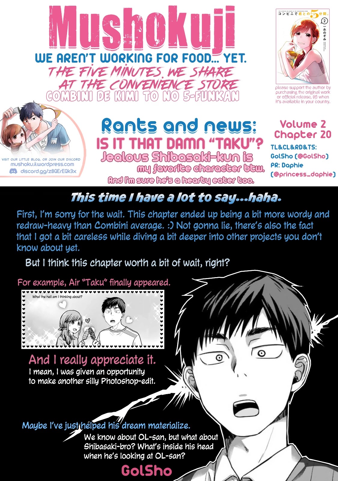 5 Minutes With You At A Convenience Store - Chapter 20