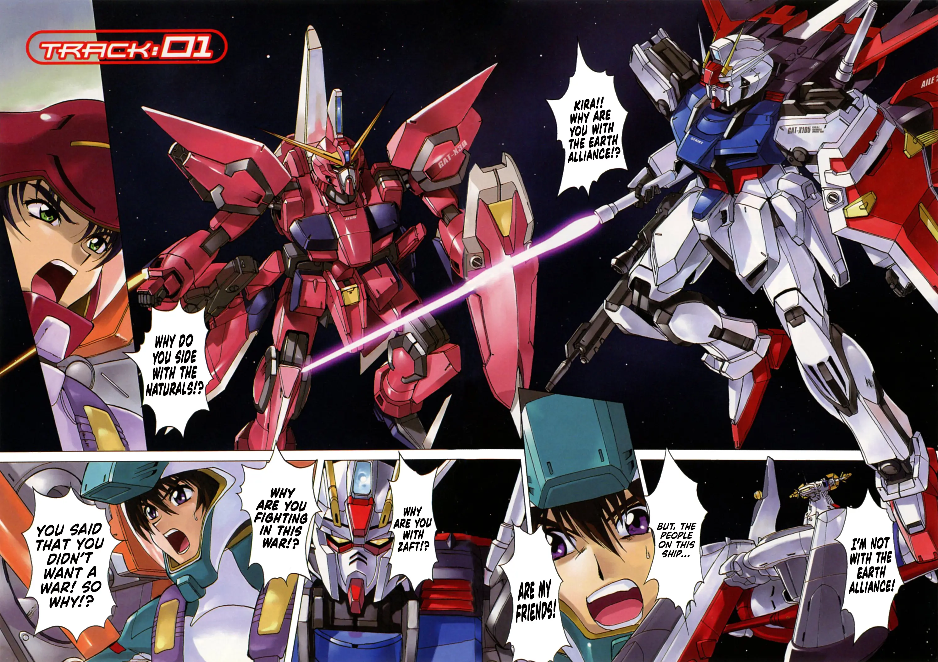 Mobile Suit Gundam Seed Featuring Suit Cd - Vol.1 Chapter 1: Track:01