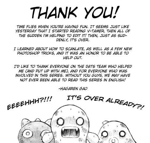 Digimon Adventure V-Tamer 01 - Vol.9 Chapter 58 : Thank You!!