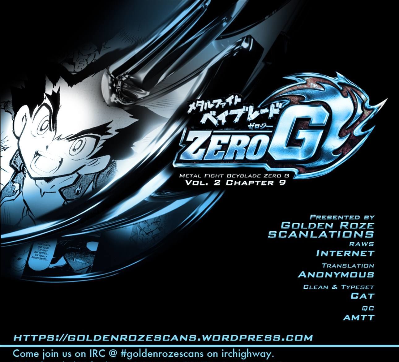 Metal Fight Beyblade Zero G - Chapter 9