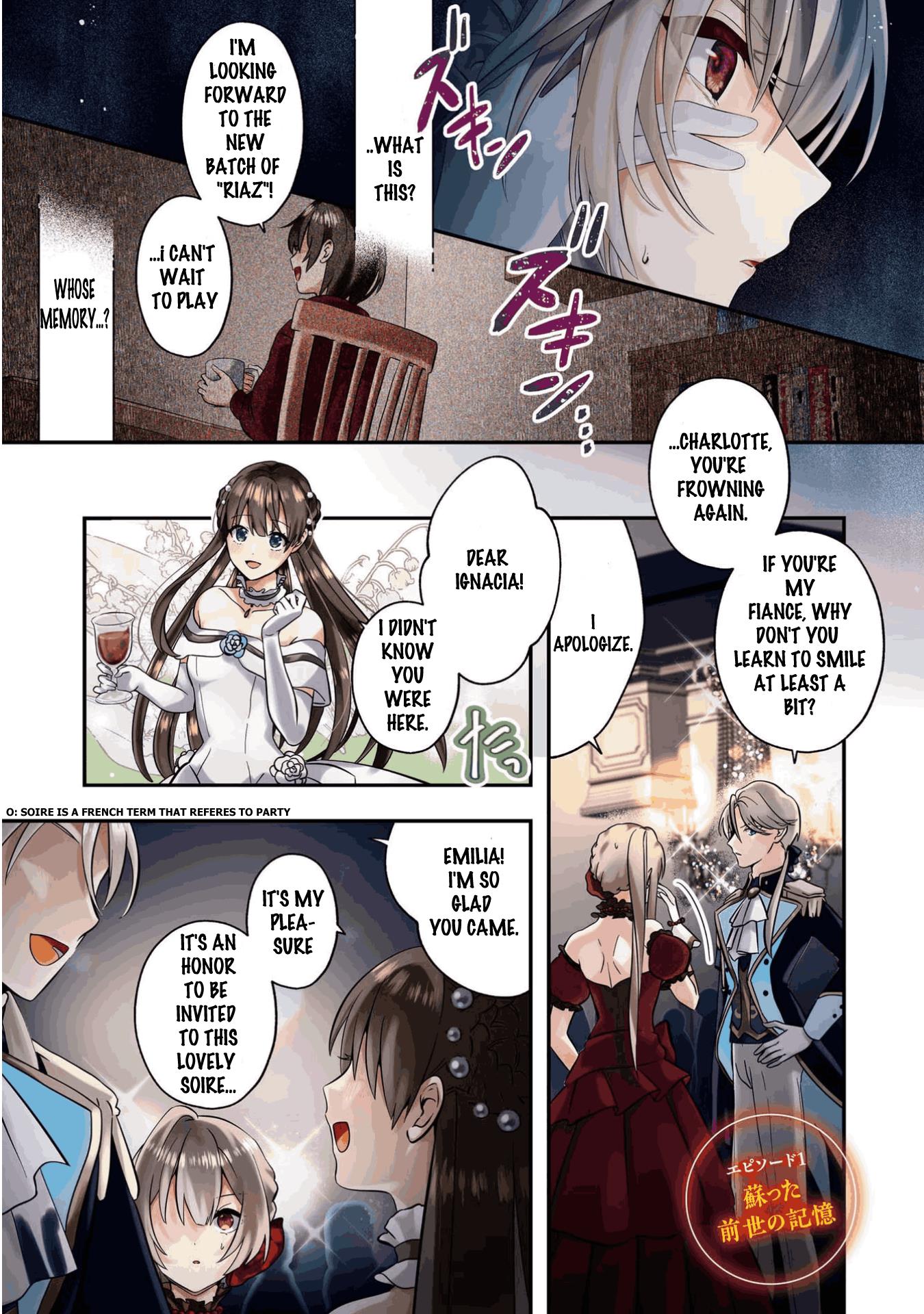 Kaifukushoku No Akuyaku Reijou - Chapter 1: Chapter 1