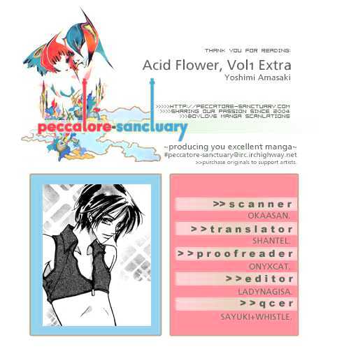 Acid Flower - Vol.1 Chapter 5.1 : Summer Date ~A Summer Vacation~  The Reason For Quitting Smoking...