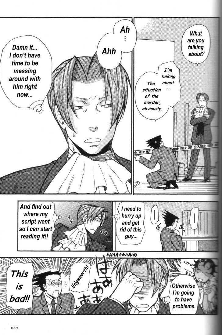 Turnabout Crossover - Vol.1 Chapter 2 : Edgeworth Chapter