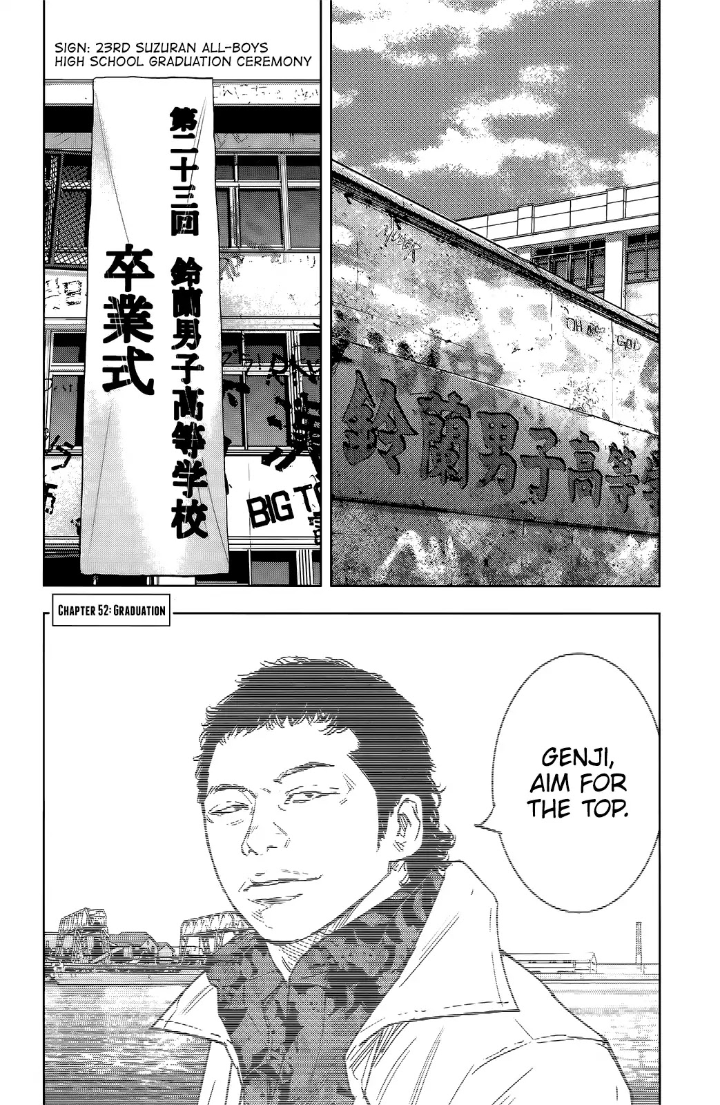 Crows Zero Ii: Suzuran X Houen - Chapter 52: Graduation