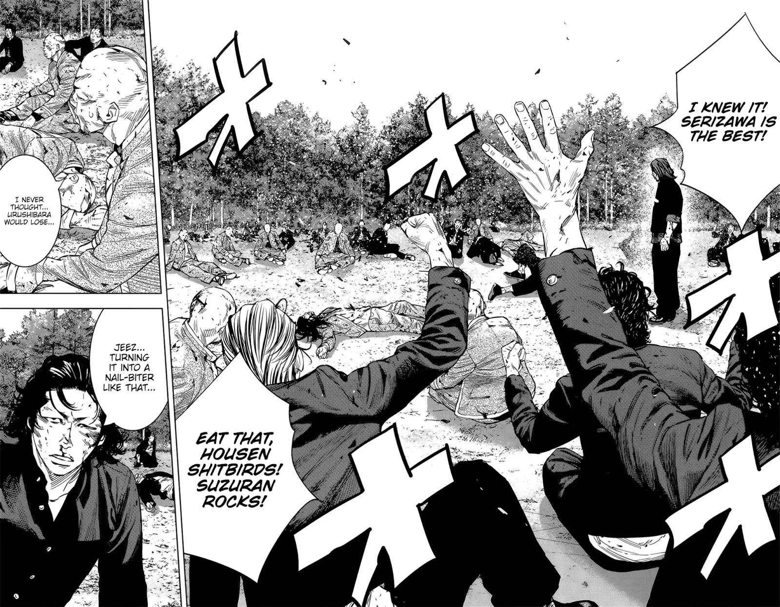 Crows Zero Ii: Suzuran X Houen - Chapter 47: Serizawa Tamao Vs Urushibara Ryou, Conclusion