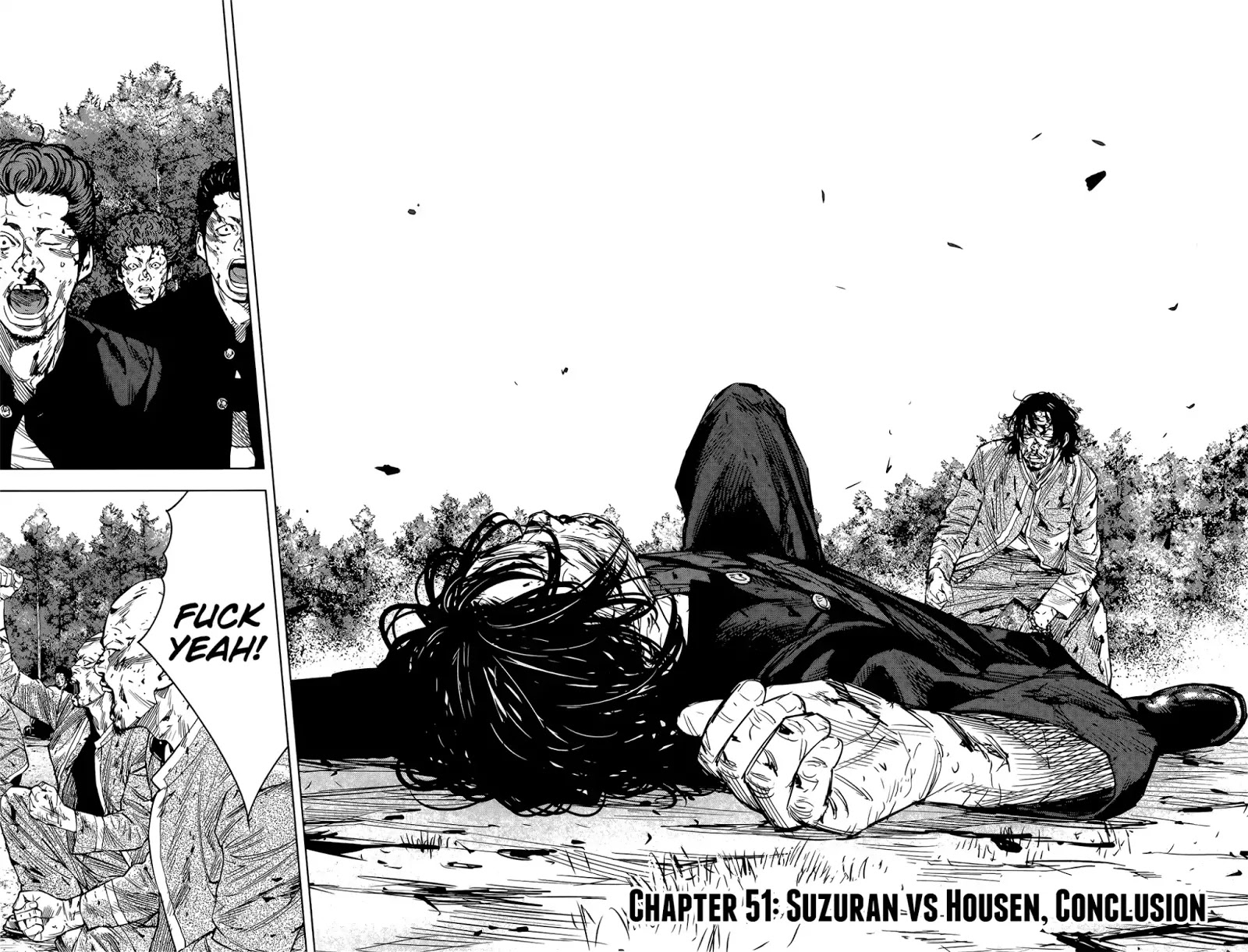 Crows Zero Ii: Suzuran X Houen - Chapter 51: Suzuran Vs Housen, Conclusion