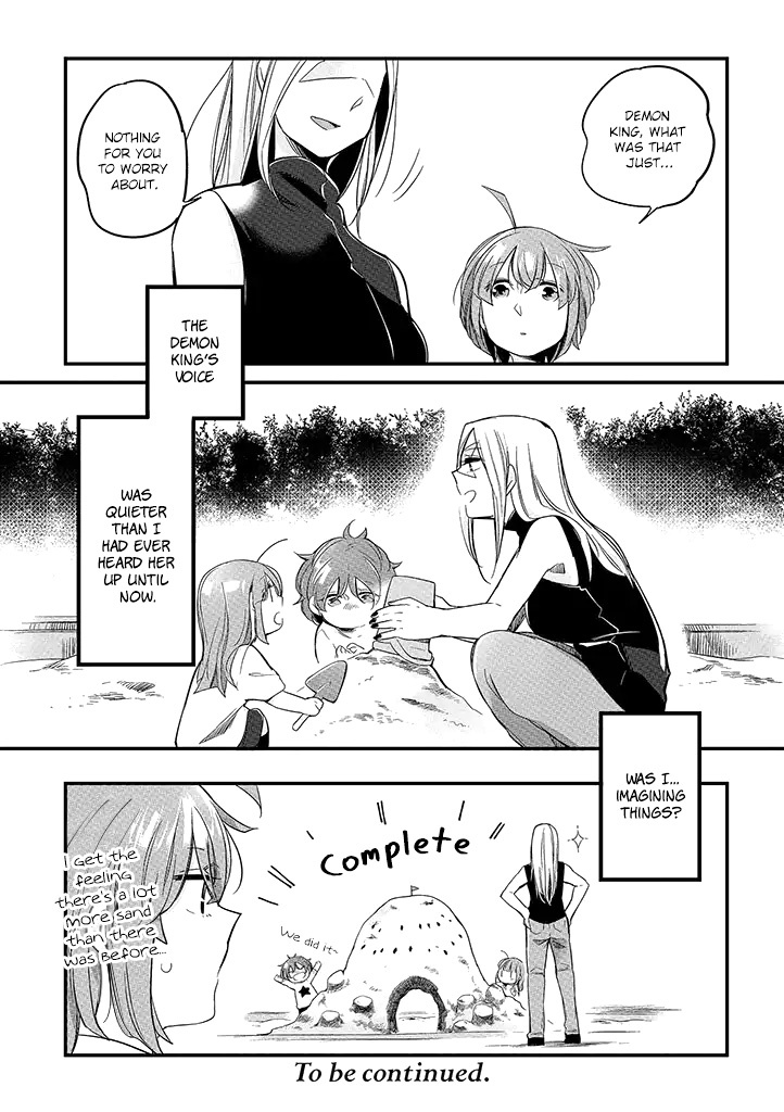 Vacation Maou To Pet - Chapter 6: The Demon King And Sandcastles