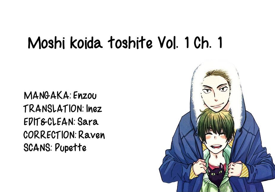 Moshi Koi Da Toshite - Sayonara, Itoshi No My Friend - Chapter 1