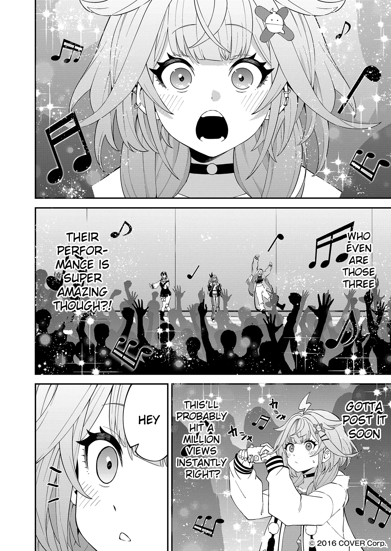 Flowglow Kessei Hiwa - Vol.1 Chapter 3: The Singing  Voice, Is Growing Louder