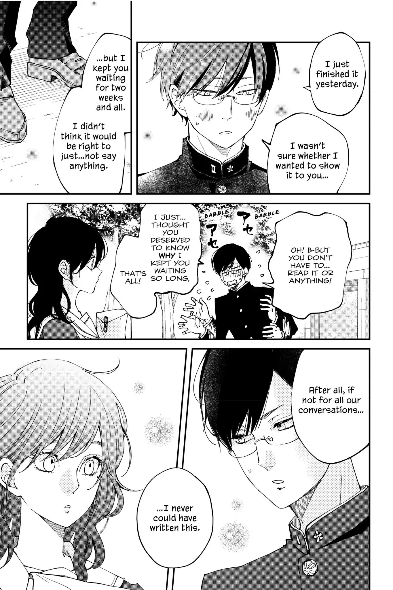 Boku To Kimi No Taisetsu Na Hanashi - Chapter 35: Our Precious Conversations