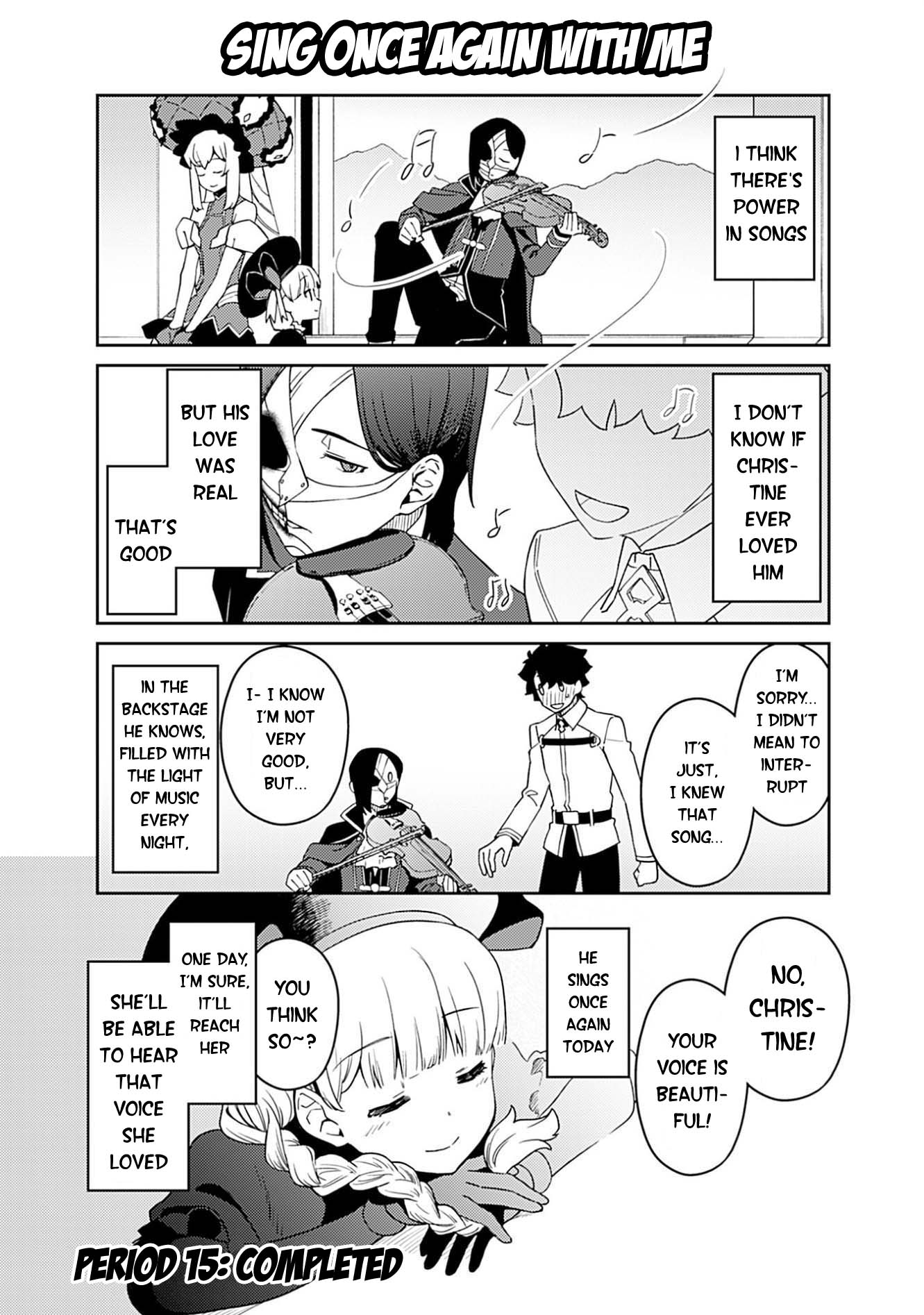 Oshiete Fgo! Ijin To Shinwa No Grand Order - Chapter 15: 15Th Period: Phantom Of The Opera