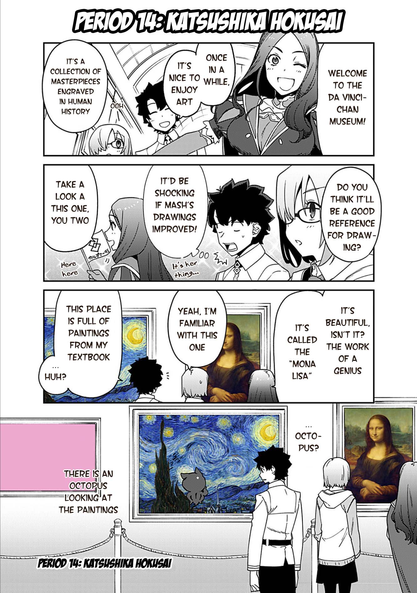 Oshiete Fgo! Ijin To Shinwa No Grand Order - Chapter 14: 14Th Period - Katsushika Hokusai