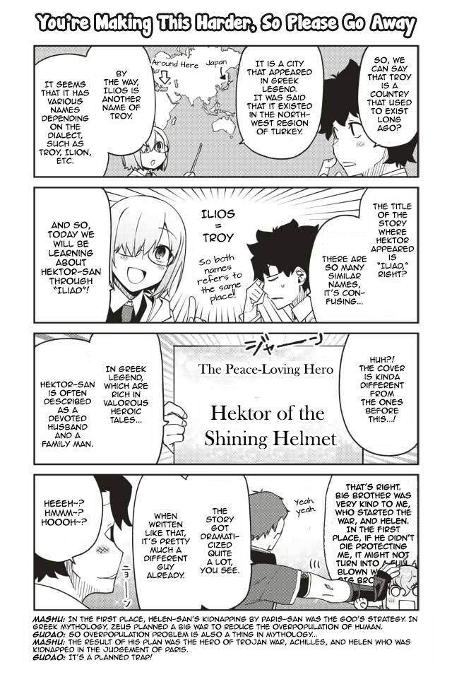 Oshiete Fgo! Ijin To Shinwa No Grand Order - Chapter 13: 13Th Period: Hektor