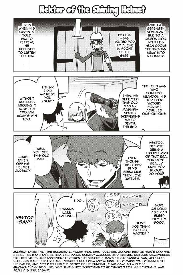 Oshiete Fgo! Ijin To Shinwa No Grand Order - Chapter 13: 13Th Period: Hektor