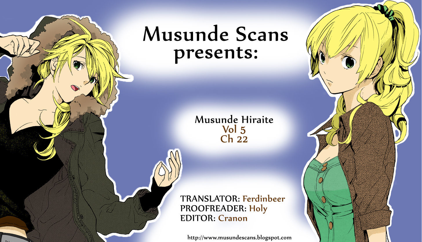 Musunde Hiraite (Minase Mayu) - Chapter 22 : The Feeling I Want To Know (Part 2 Of 2)