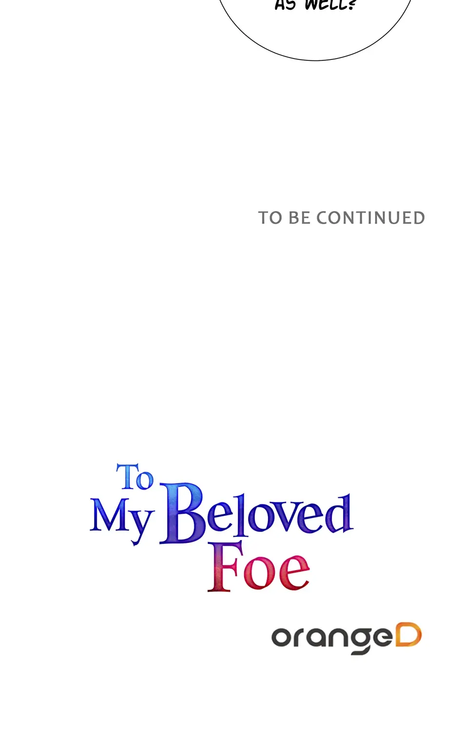 To My Beloved Foe - Chapter 40