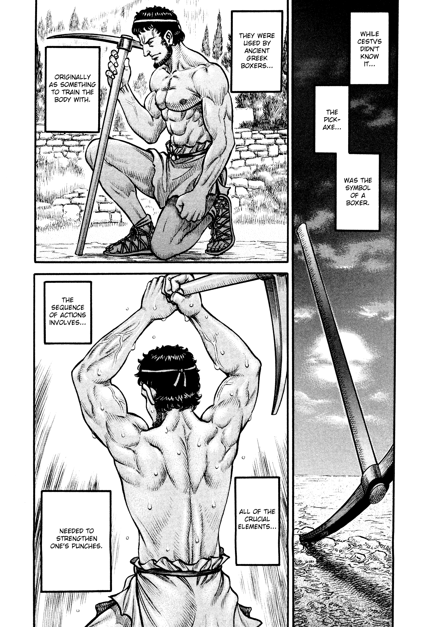 Kento Ankokuden Cestvs - Chapter 153: The Pickaxe