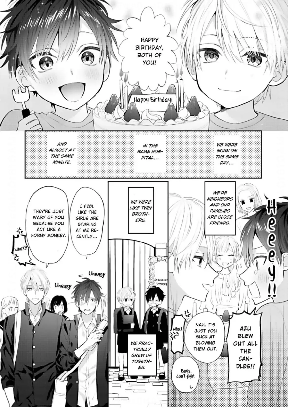 I Can Hear My Childhood Friend's Thoughts?! - Chapter 1