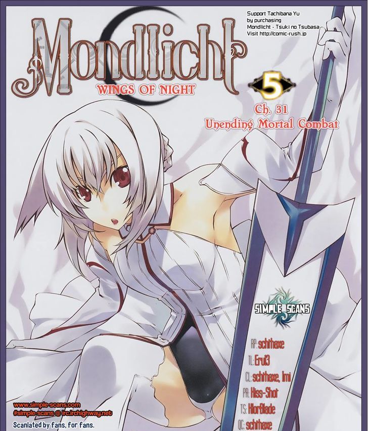 Mondlicht - Tsuki No Tsubasa - Vol.5 Chapter 31 : Unending Motral Combat