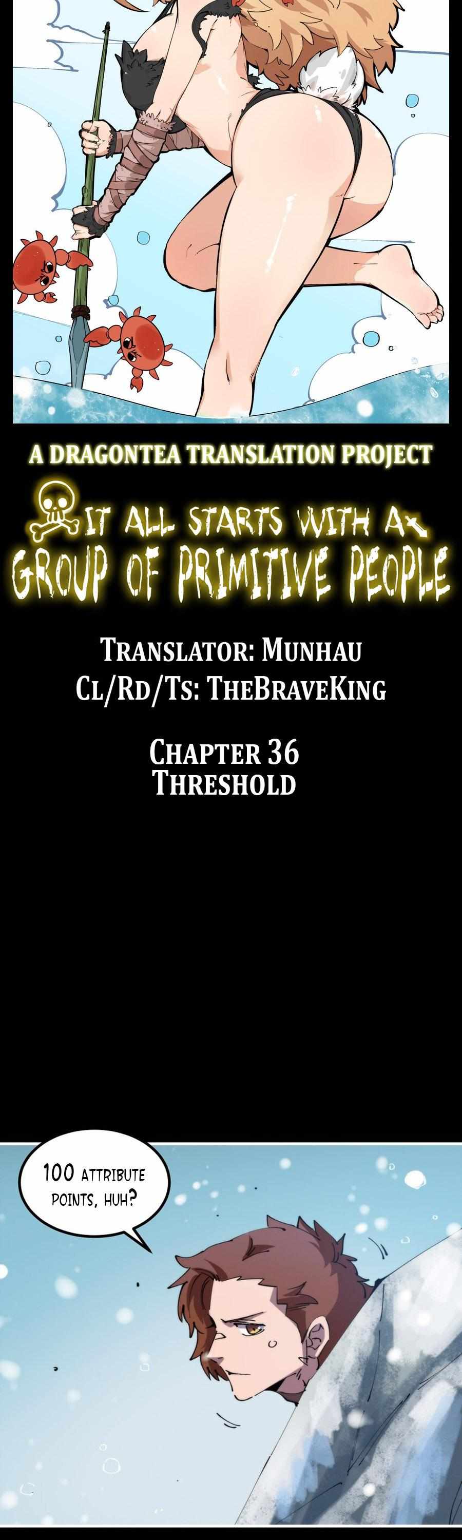 It All Starts With A Group Of Primitive People - Chapter 36