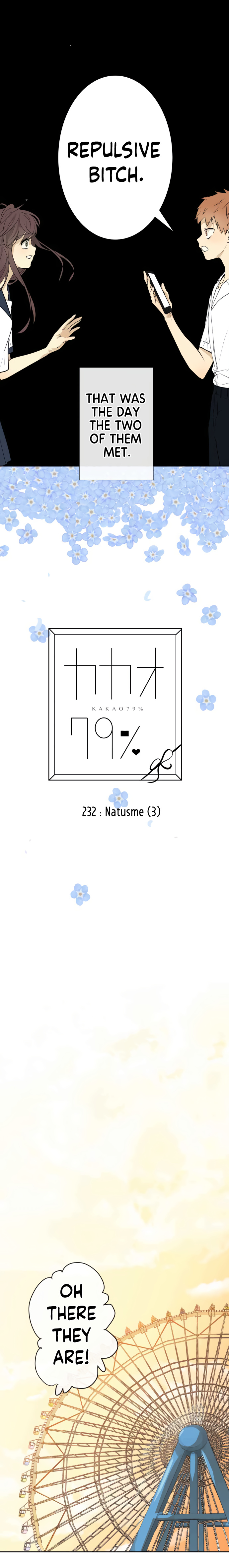 Kakao 79% - Chapter 232: Natsume (3)